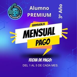 pago mensual tercer año