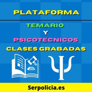 plataforma temario y psicotecnicos
